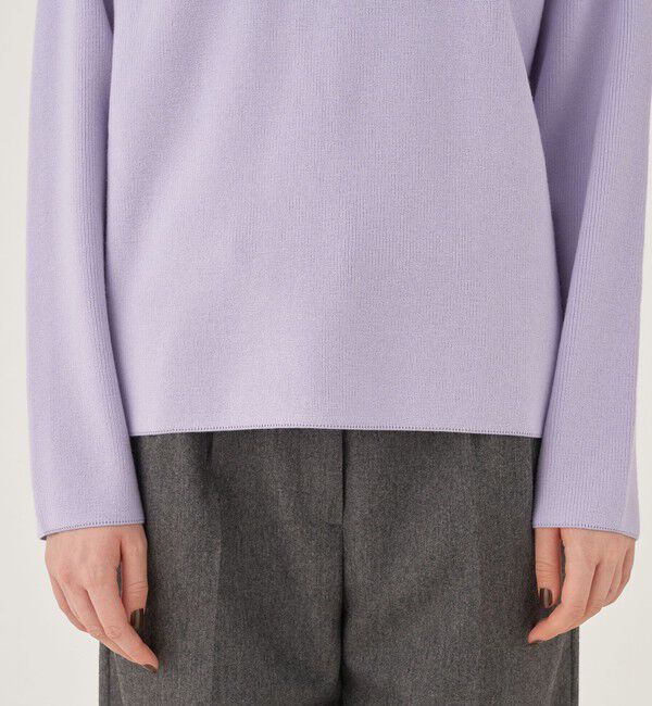 DES PRES「ウールポリエステル クルーネックプルオーバー」|ニット・セーター|