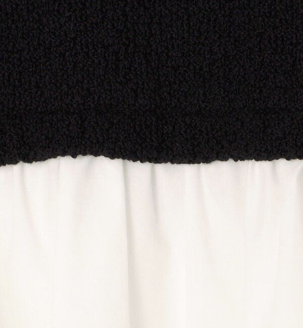 Ballsey「バルキーヤーンジャージーコンビ ティアードプルオーバー」|Tシャツ・カットソー|