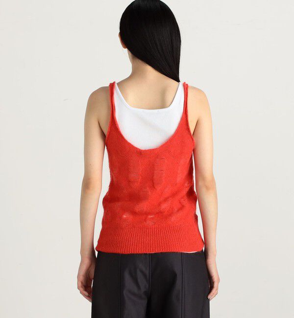 Edition「ベビーアルパカ ニットキャミソール」|キャミソール|