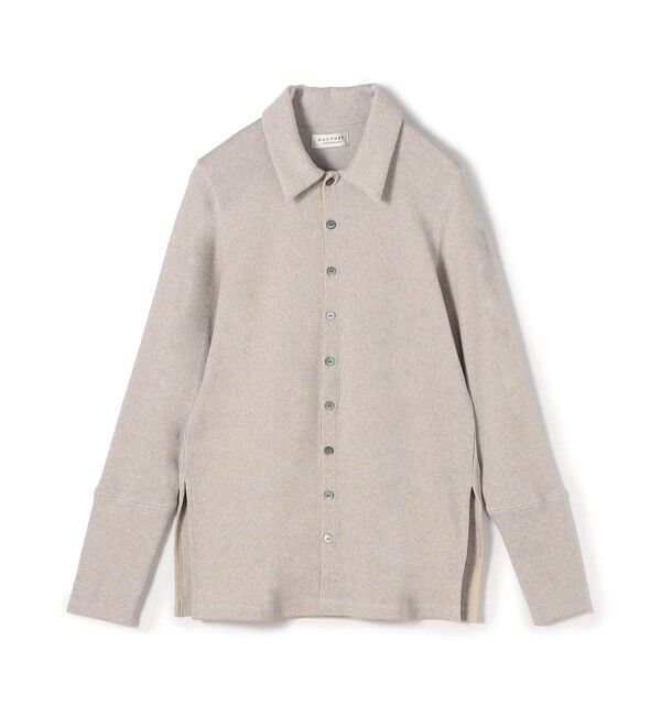 MACPHEE「ドライリブ ポロカラープルオーバー」|Tシャツ・カットソー|41 ライトベージュ