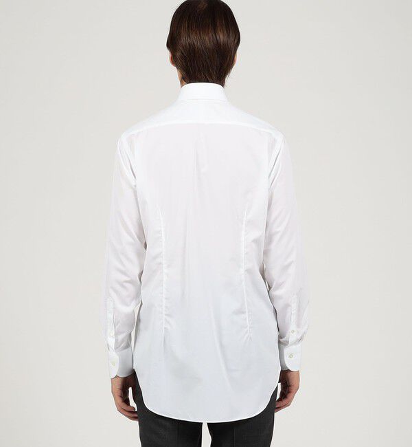 TOMORROWLAND MENS「120/2スーピマコットンブロード ワイドスプレッドカラーシャツ」|シャツ・ブラウス|