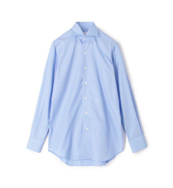 TOMORROWLAND MENS「120/2スーピマコットンブロード ワイドスプレッドカラーシャツ」|シャツ・ブラウス|63 ライトブルー