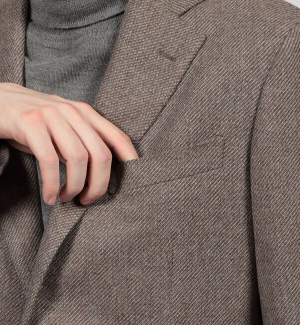 TOMORROWLAND MENS「ウールカシミヤ シングルブレステッド 2Bジャケット ZEGNA TROFEO CASHMERE」|テーラードジャケット|