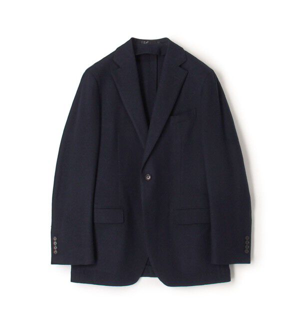 TOMORROWLAND MENS「ウールカシミヤ シングルブレステッド 2Bジャケット ZEGNA TROFEO CASHMERE」|テーラードジャケット|69 ネイビー