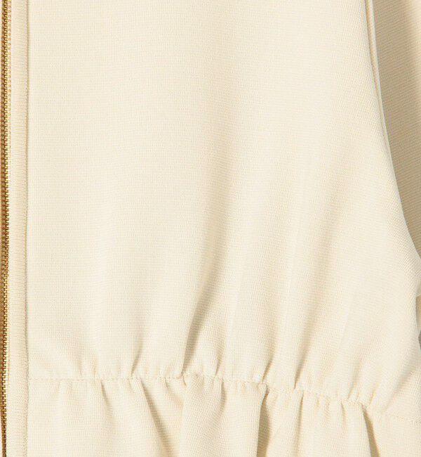 Ballsey「ミラノリブ ペプラムカーディガン」|カーディガン|