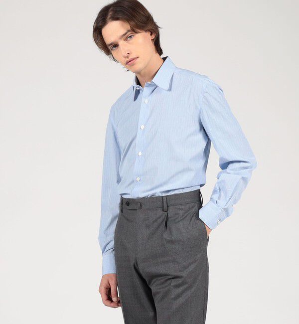 TOMORROWLAND MENS「TOMORROWLAND PILGRIM コットン レギュラーカラーシャツ」|シャツ・ブラウス|