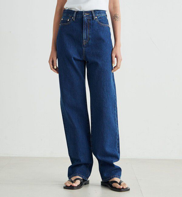 Edition「エッセンシャルデニム ストレートパンツ」|デニム|