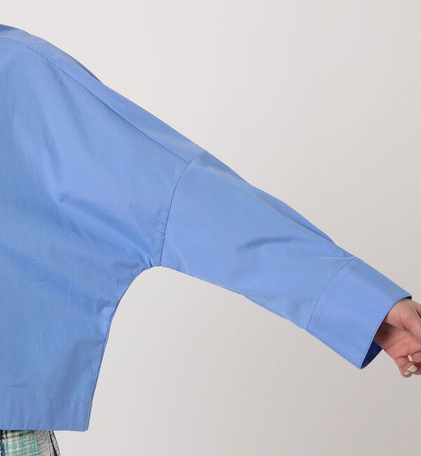 MACPHEE「コットンブロード コクーンシャツ」|シャツ・ブラウス|