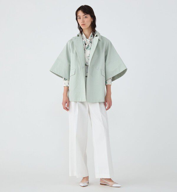 TOMORROWLAND collection「スパークツイル フレアスリーブショートコート」|その他|