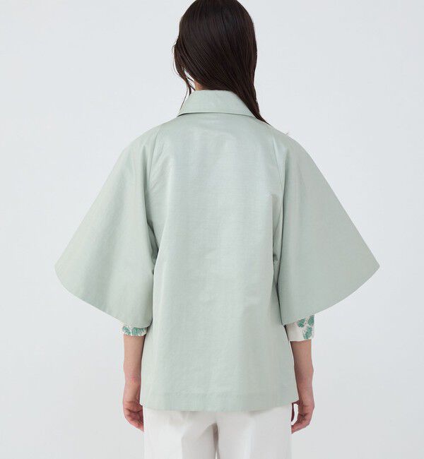 TOMORROWLAND collection「スパークツイル フレアスリーブショートコート」|その他|