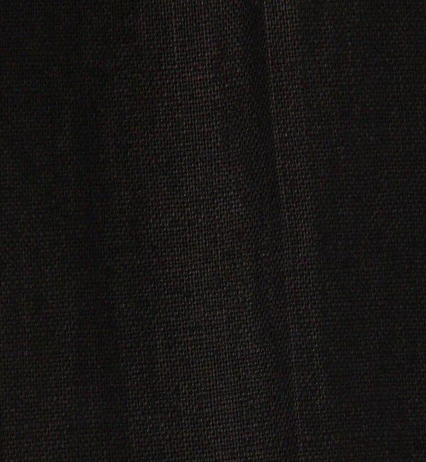 DES PRES「ウェットリネン タックワイドパンツ」|スラックス|