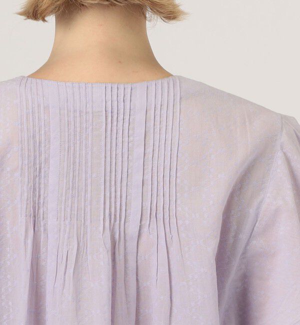 TOMORROWLAND BUYING WEAR「ne Quittez pas COTTON JACQUARD ブラウス」|シャツ・ブラウス|