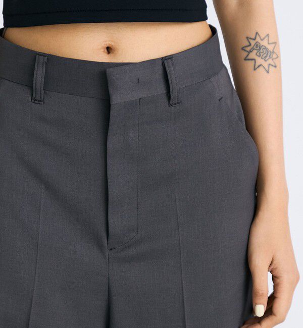 Edition「ウールライク スラックス」|スラックス|