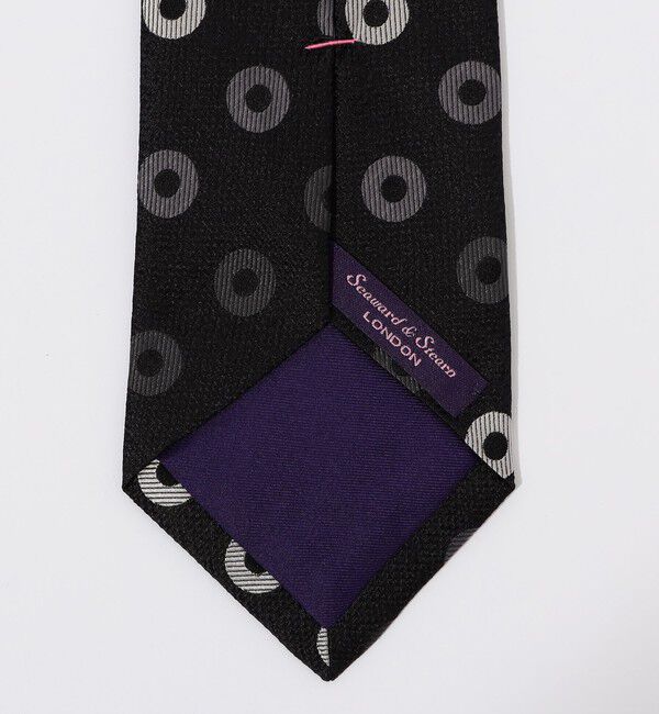 TOMORROWLAND GOODS「Seaward ＆ Stearn シルクジャガード ドット柄ネクタイ」|ネクタイ・蝶ネクタイ|