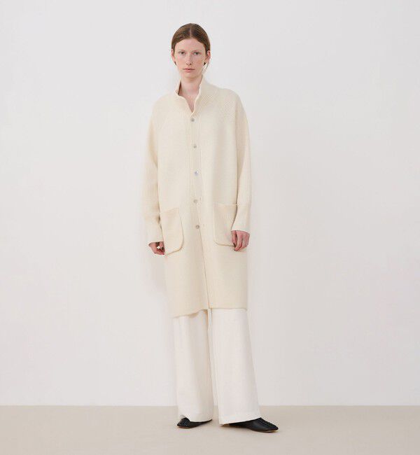 GALERIE VIE「モンゴルカシミヤ スタンドカラーコート」|その他|