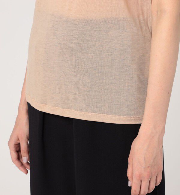 TOMORROWLAND GOODS「BASERANGE バンブー クルーネックプルオーバー」|Tシャツ・カットソー|