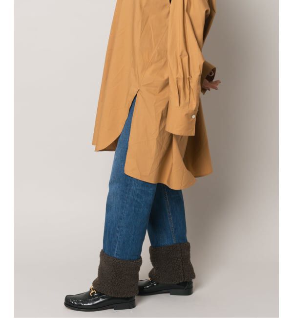  「ボアデニムパンツ」|デニム|