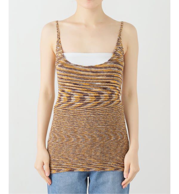  「BASERANGE FLUTE TANK PUFT-TC-AU25：タンクトップ」|Tシャツ・カットソー|