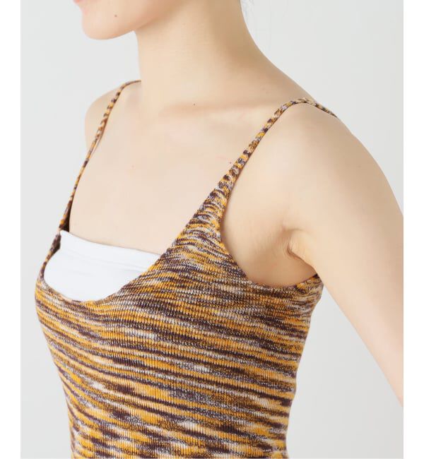  「BASERANGE FLUTE TANK PUFT-TC-AU25：タンクトップ」|Tシャツ・カットソー|