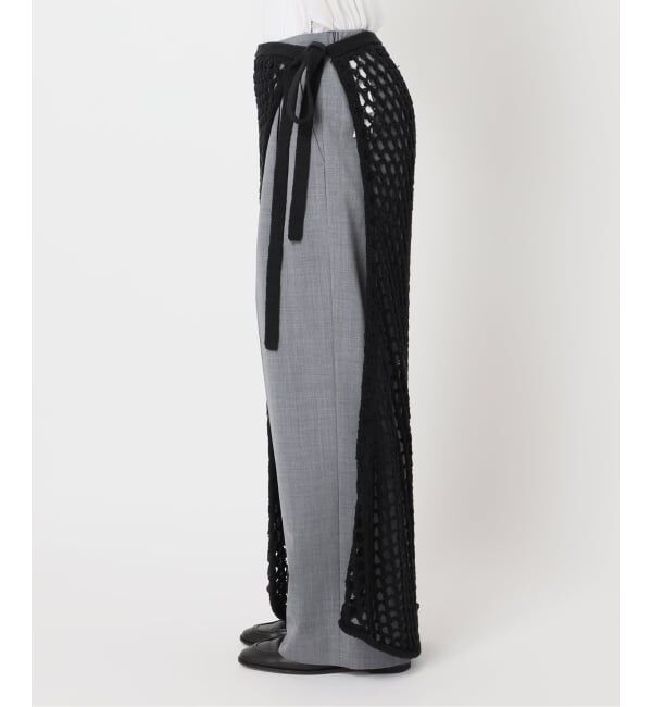  「&ldquo;O&rdquo; MESH WRAP スカート」|スカート|