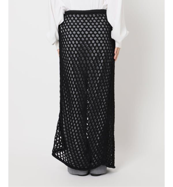  「&ldquo;O&rdquo; MESH WRAP スカート」|スカート|