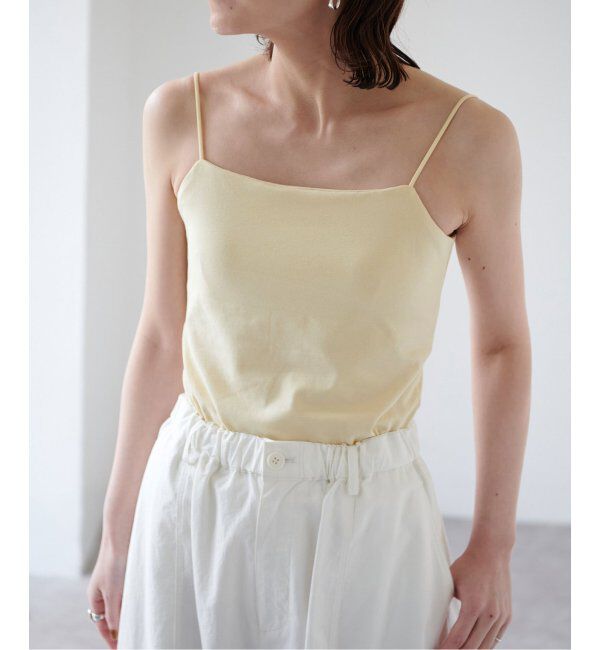 EMILYWEEK「《追加》オーガニックコットン混 ストレッチブラキャミソール」|インナー|ナチュラル