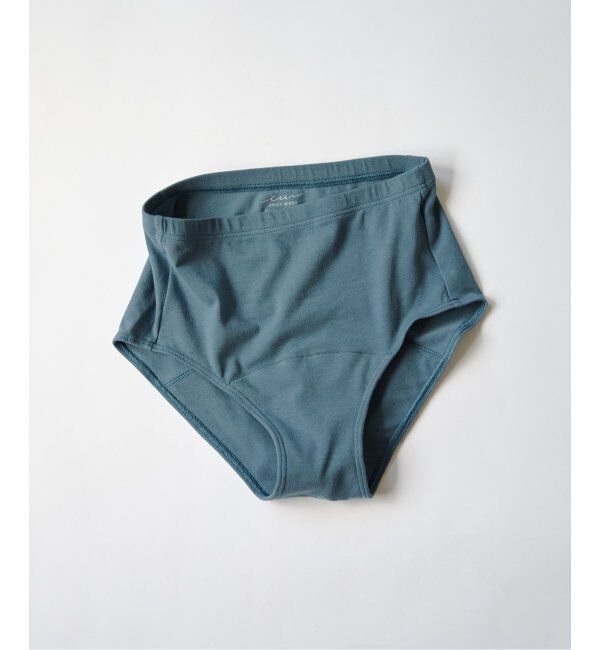 EMILYWEEK「【RESET】オーガニックコットン混 吸水ショーツ」|インナー|ブルー A