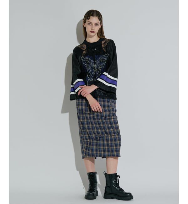 JOINT WORKS「ANNA SUI NYC バタフライプリントゲームシャツ」|Tシャツ・カットソー|