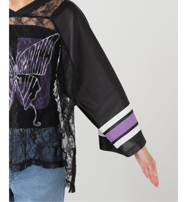 JOINT WORKS「ANNA SUI NYC バタフライプリントゲームシャツ」|Tシャツ・カットソー|