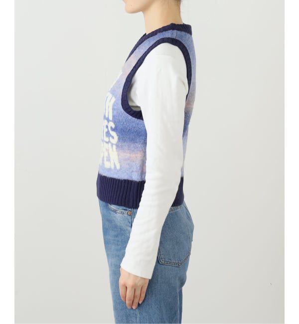 JOINT WORKS「ANNA SUI NYC / アナスイエヌワイシー グラデーションジャガードベスト」|ベスト・ジレ|