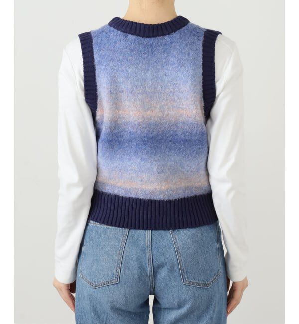 JOINT WORKS「ANNA SUI NYC / アナスイエヌワイシー グラデーションジャガードベスト」|ベスト・ジレ|
