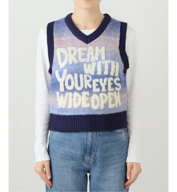 JOINT WORKS「ANNA SUI NYC / アナスイエヌワイシー グラデーションジャガードベスト」|ベスト・ジレ|