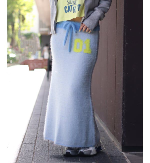 JOINT WORKS「フェザーヤーンロングスカート」|スカート|