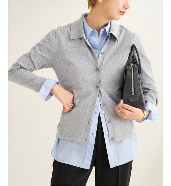 Plage「Collar Knit カーディガン」|カーディガン|