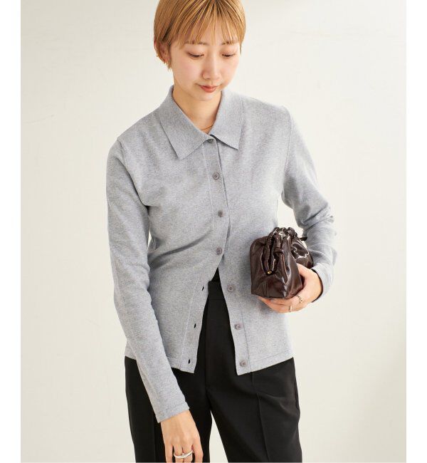 Plage「Collar Knit カーディガン」|カーディガン|