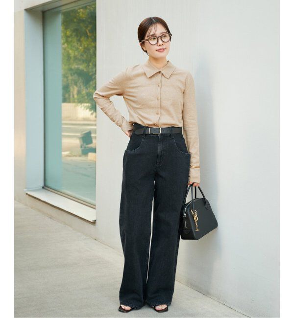 Plage「Collar Knit カーディガン」|カーディガン|