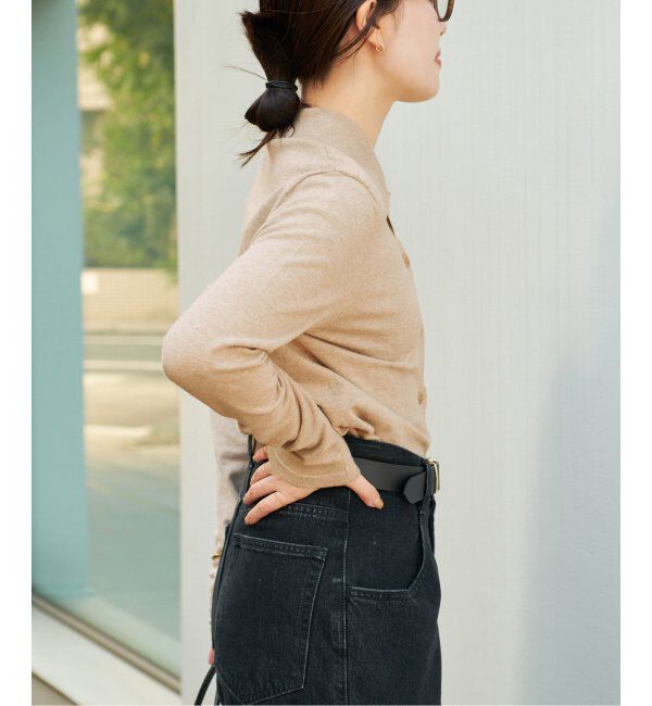 Plage「Collar Knit カーディガン」|カーディガン|