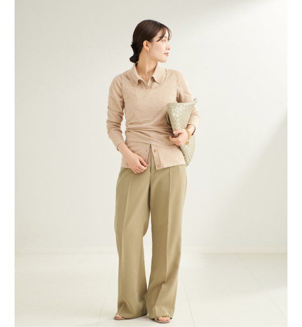 Plage「Collar Knit カーディガン」|カーディガン|