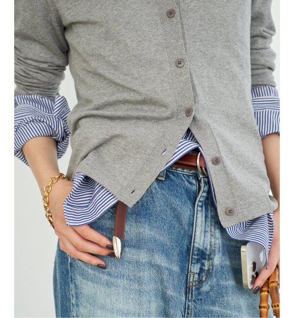 Plage「Collar Knit カーディガン」|カーディガン|