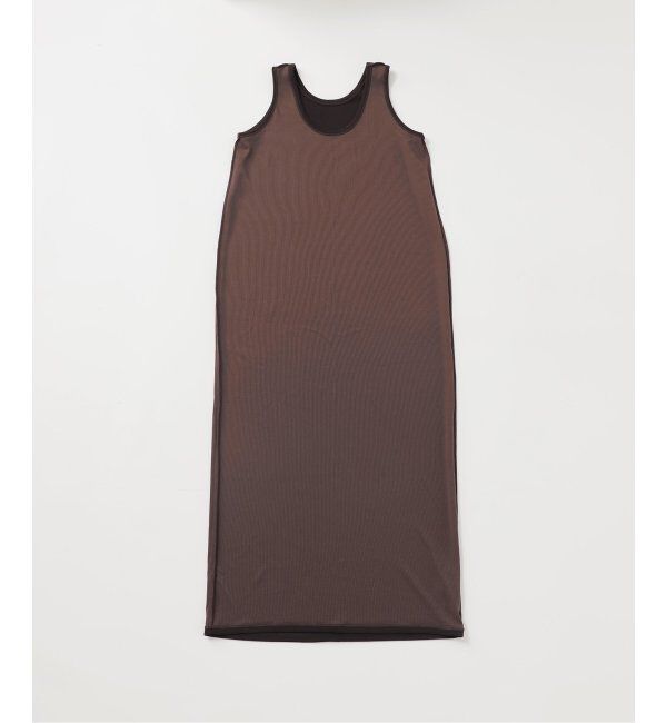 Plage「《WEB限定追加》リブタンクワンピース 5」|ワンピース|