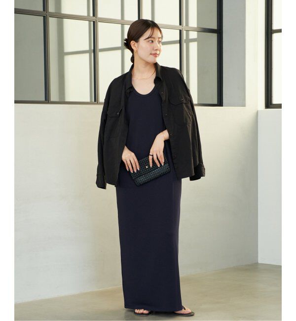 Plage「《WEB限定追加》リブタンクワンピース 5」|ワンピース|