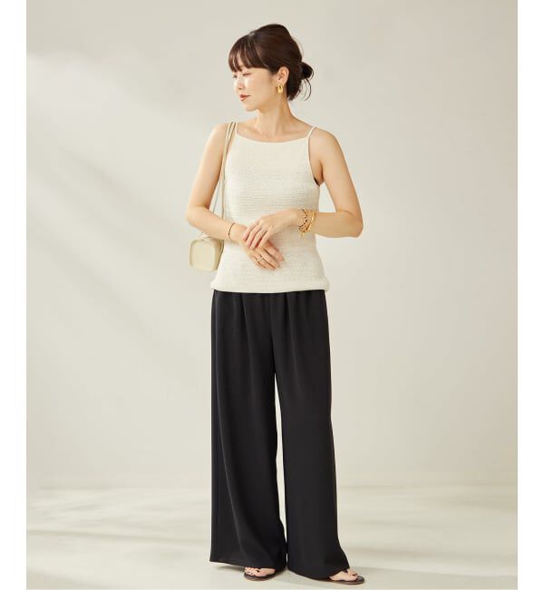 Plage「《追加》Dry Twill Relax パンツ 2」|スラックス|