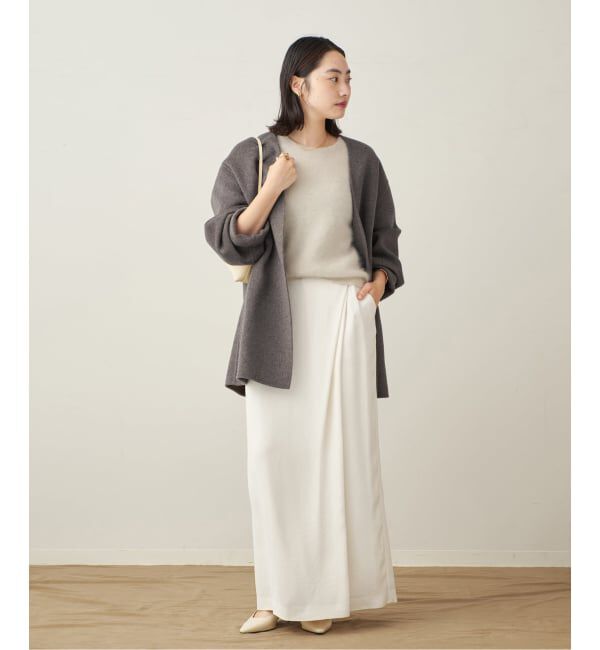 Plage「cupura satin wrap スカート」|スカート|