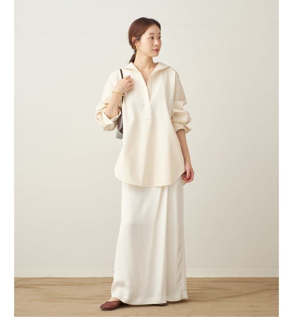 Plage「cupura satin wrap スカート」|スカート|