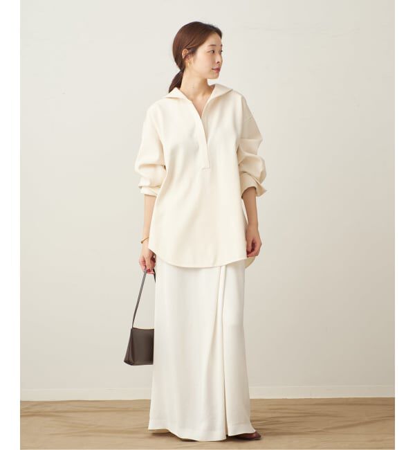 Plage「cupura satin wrap スカート」|スカート|