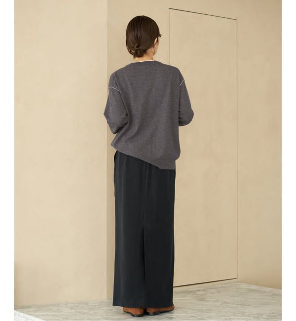 Plage「cupura satin wrap スカート」|スカート|