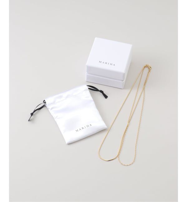 Plage「《六本木店・WEB限定》MARIHA / マリハ Silent Rain DOUBLE NECKLACE ネックレス 40」|ネックレス|