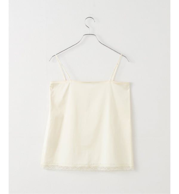 Plage「layered lace satin キャミソール」|キャミソール|