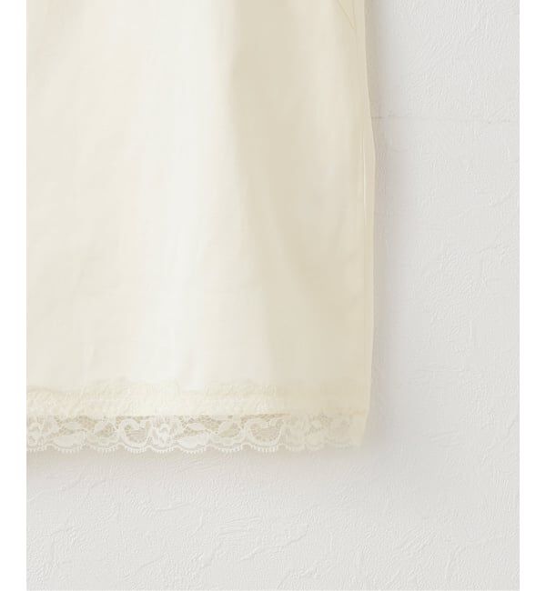 Plage「layered lace satin キャミソール」|キャミソール|