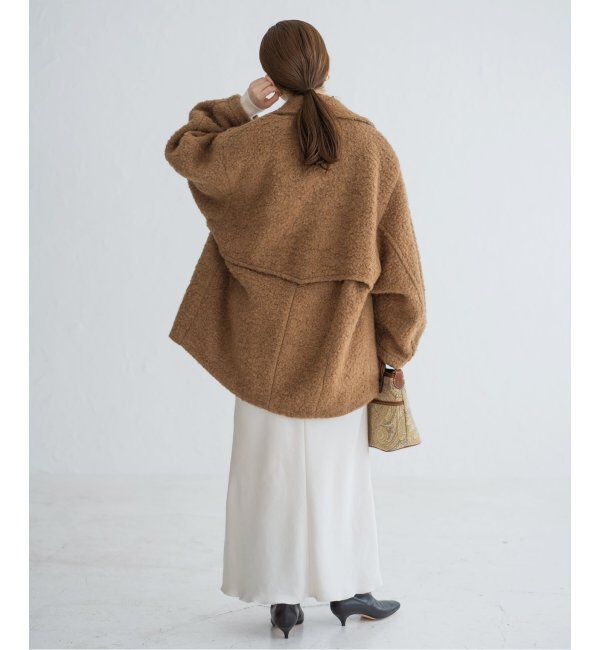 IENA「《追加9》ダブルサテンスカート」|スカート|